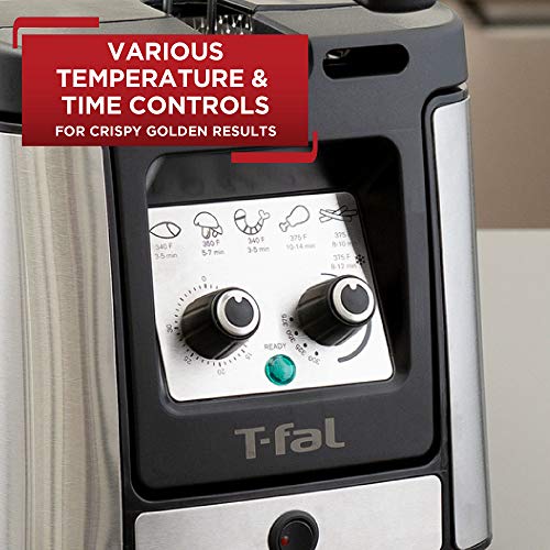 Deep Fryers TFal FR600D51 Odorless Easy Clean Deep Fryer with