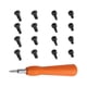 thumbnail image 1 of Puntas para tornillos de acero de mano multifunción 2 piezas con 16 tornillos, 1 of 9
