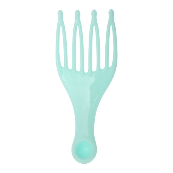 Unique Bargains 1 Pc Portable Four Claws Head Massager for Home Blue Green PP