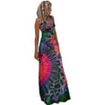thumbnail image 1 of WTXUE Robes pour Femmes 2024, Robe d'Été Automne Multi-Imprimée pour Fête Mariage, Robe Dos Nu, Robe Verte, 1 Vert L, 1 of 5