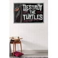 thumbnail image 2 of Nickelodeon Teenage Mutant Ninja Turtles - Destroy Wall Poster, 22.375" x 34", Framed, 2 of 2