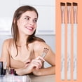 thumbnail image 1 of Fiudx Cepillo para Cejas, Herramienta Vegana de Fibra Sintética Suave, Cepillo Biselado para Dar Forma, Set de Crema para Cejas Resistente Al Agua, Definición Natural y Completa de Cejas, Rutina de M, 1 of 6