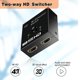 thumbnail image 3 of Divisor compatible con 2x1 1x2 Sistitista bidireccional 2.0 STIVER 4K 60Hz 3D HDR 2 en 1 Out para PS5/4/3 Blu-Ray Play Stick Roku, 3 of 9