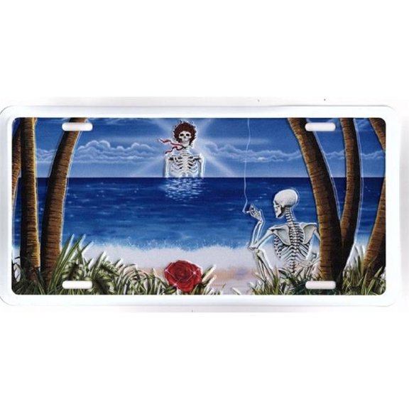 Grateful Dead Sunshine Daydream Metal License Plate