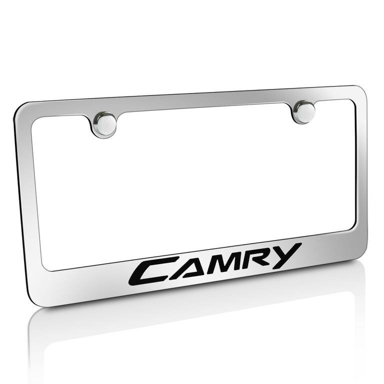 Camry license plate sale frame