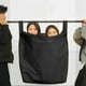 thumbnail image 5 of Bolsa de Almacenamiento Extragrande y Resistente con Asas Reforzadas | Organizador de Ropa con Doble Cremallera | Bolsa de Mudanza de Plástico Plegable para Ropa, Juguetes, Decoración Navideña | Solu, 5 of 6