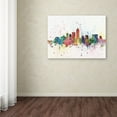 thumbnail image 3 of Trademark Fine Art 'Indianapolis Indiana Skyline II' Canvas Art by Michael Tompsett, 3 of 3