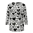 thumbnail image 6 of Ruimatai Women's Casual 3/4 Sleeve Round Neck Top Blouse Soft Stretch Comfortable Everyday Wear Fashion Shirt, 6 of 8
