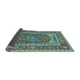 thumbnail image 2 of Ahgly Company Indoor Rectangle Persian Light Blue Traditional Area Rugs, 8' x 10', 2 of 4