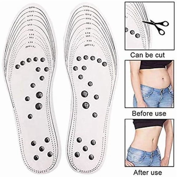 Weight loss insole foot massager, magnetic therapy