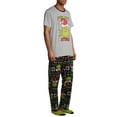 thumbnail image 6 of Dr. Seuss Men's Grinch 3-Piece Pajama Set with Socks, 6 of 6