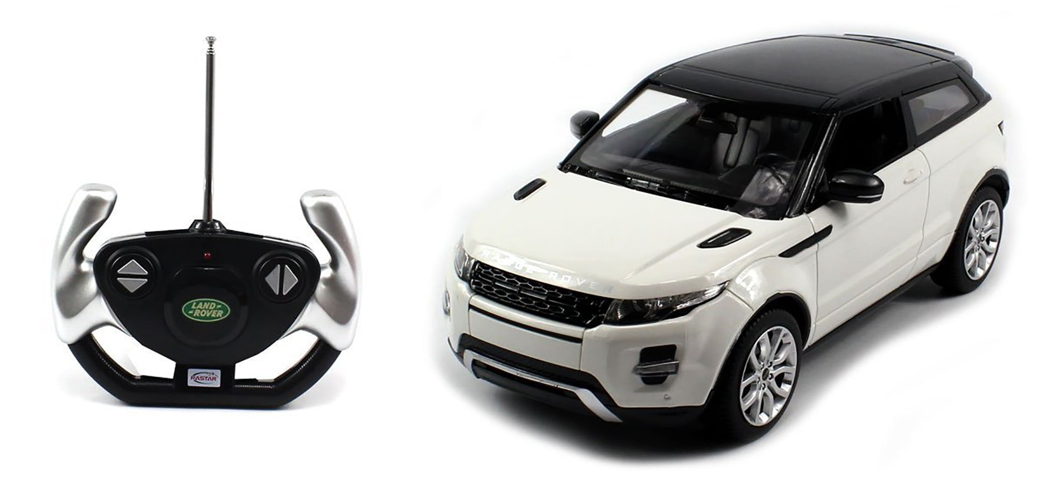 PlayWorld Ready! Set! Race! 1:14 RC Range Rover Evoque - White