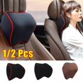 thumbnail image 2 of Almohadas universales para el cuello del coche, soporte de cabeza de espuma viscoelástica, Protector de descanso para el cuello, reposacabezas transpirable para el coche, accesorios interiores, 2 of 4