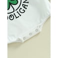 thumbnail image 3 of Newborn Baby Girl Boy My first St. Patrick's Day Outfit 3 6 12 18 Months Little Lucky Charm Romper Sweatshirt Onesie Bodysuit, 3 of 7