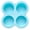 Sky Blue, variant on Silicone Cupcake Molds Muffin Pan Round Silicone Baking Mold Non Stick Mini Cheesecake Pans Cake Pop Mold Reusable Cupcake Liners Dessert Baking Tool Kitchen Bakeware 1pc Multi Purpose Home Baking