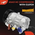 thumbnail image 3 of A-Premium Air Conditioner AC Compressor with Clutch Compatible with Audi A4/A4 Quattro 2020-2024 2.0L, A5 2021-2024 2.0L, A5 Quattro 2017-2024 2.0L, A5 Sportback 2020-2024 2.0L, 3 of 5