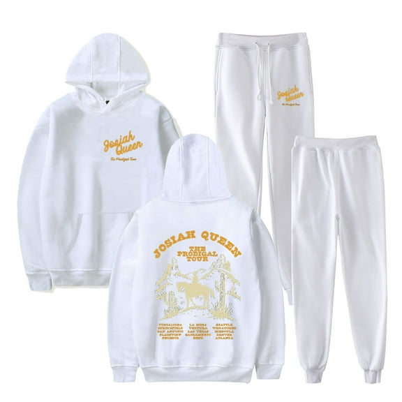 Josiah Queen The Prodigal Tour Hoodie Suit Pocket Drawstring Hoodie Streetwear Casual Sweatshirt Man/Women Hip Hop Hoodies