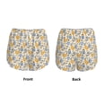 thumbnail image 3 of Balery Funny Chicken Pantalones cortos deportivos para mujer con forro y dos bolsillos, elásticos, para entrenamiento, gimnasio, yoga-Medium, 3 of 7