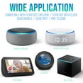 thumbnail image 3 of LotFancy Power Adapter for Echo Dot 3rd and 4th Gen, Dot with Clock, Echo Show 5, Fire TV Cube, Alexa Spot, 12V, 3 of 7