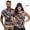 1776-2026 250th Anniversary Flag, variant on Sea Turtle His and Hers Matching Outfits Quarter Zip Collared Shirts for Men Short Sleeve Quick Dry Breathable Casual Golf Tops for Outdoor Sports Vacation Wear Man M