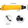 thumbnail image 2 of Yellow 110V 300W Mini Heat Gun, Portable Hot Air Gun with Stand for Shrinking Wrap, Embossing and Paint Drying, 2 of 4