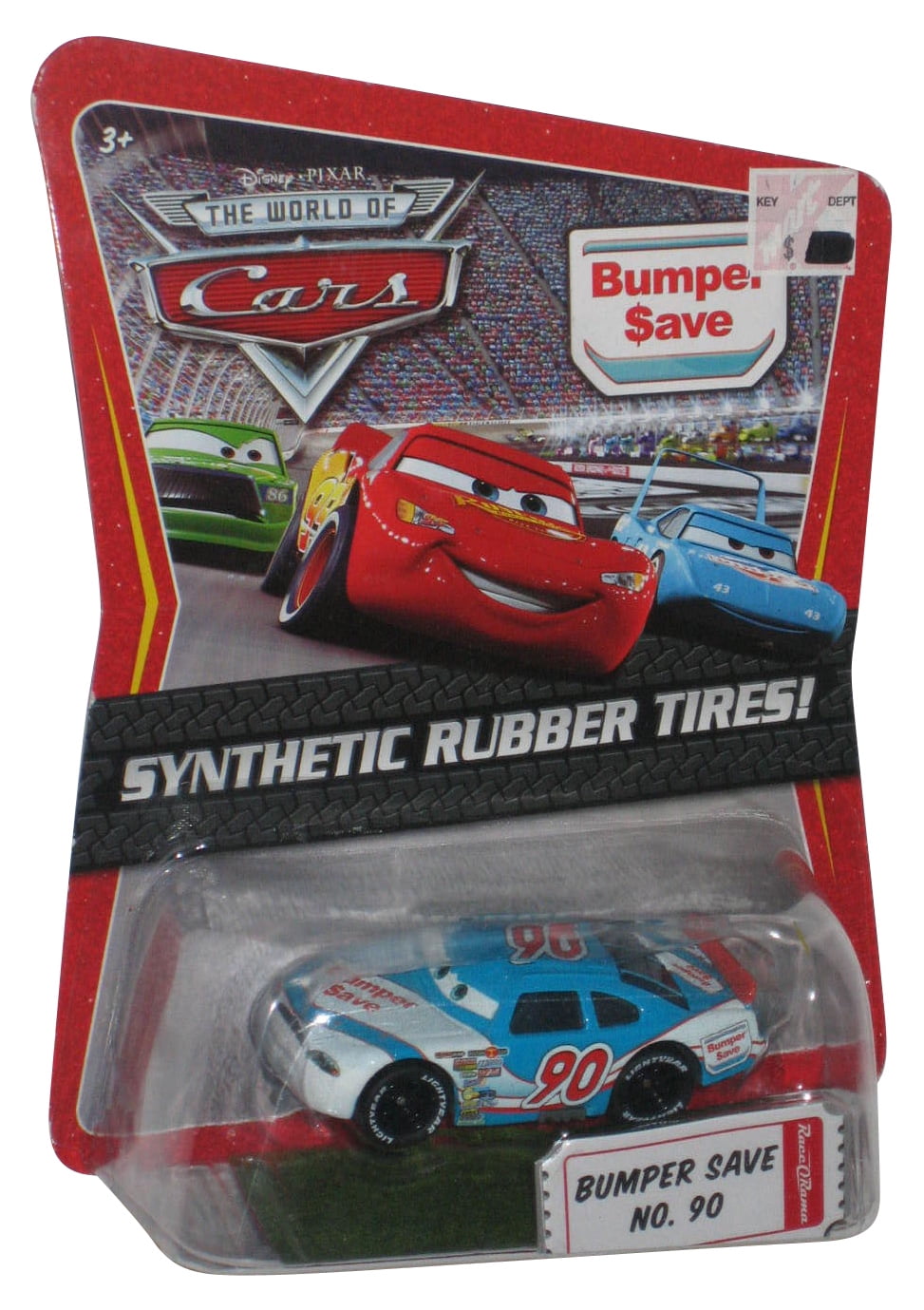 Disney Pixar Cars Sythentic Rubber Tires Bumper Save Die Cast Toy Car ...