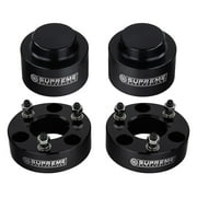 Supreme Suspensions - Ram Lift Kit 3.5" Front Suspension Lift CNC Machined T6 Aircraft Billet + 2" Rear Suspension Lift CNC Machined T6 Aircraft Billet Dodge Ram 1500 Leveling Kit 4WD 4x4 (Black) PRO