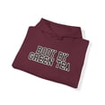 thumbnail image 4 of Green Tea Hoodie Gifts Hooded Sweatshirt Pullover Shirt, 4 of 4