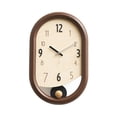 thumbnail image 1 of Reloj de pared minimalista moderno, silencioso, funciona con pilas, altamente compatible, 1 of 4