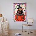 thumbnail image 2 of HLONK Latch Hook Rug Kits  Halloween Wizard | Home Carpet Rug Making Canvas Kits 50×38cm/20*15in, 2 of 9