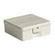 thumbnail image 5 of Caja de almacenamiento de escritorio, caja de almacenamiento de herramientas resistente al agua con tapa, caja organizadora, contenedor para artículos Beige Pequeño shamjiam Organizador al aire libre, 5 of 8