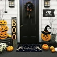 thumbnail image 2 of Halooween Door Mat Outdoor for Front Door, Halooween Decor Welcome Doormat Non-Slip Washable Halloween Decorations for Home Halloween Doormat Entrance Rug for Indoor Outdoor (Welcome, 17"x30"), 2 of 5