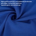 thumbnail image 2 of 3 Pcs Serviette Rafraîchissante Instantanée en Microfibre Douce Respirante pour Golf Cyclisme Jogging Gym Sports Extérieur, 2 of 8