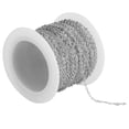 thumbnail image 2 of Carrete De Cadena Plana Cruzada O De 10 Metros, Material De Latón A Granel Para Manualidades DIY, Accesorios De Joyería, Pulsera, Extensor De Collar, 2 of 7
