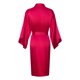 thumbnail image 3 of Gibobby Albornoz para mujer invierno Albornoz de satén para dama de honor, pijama de satén con para equipo de fiesta de boda para mujer(Vino,CH), 3 of 4