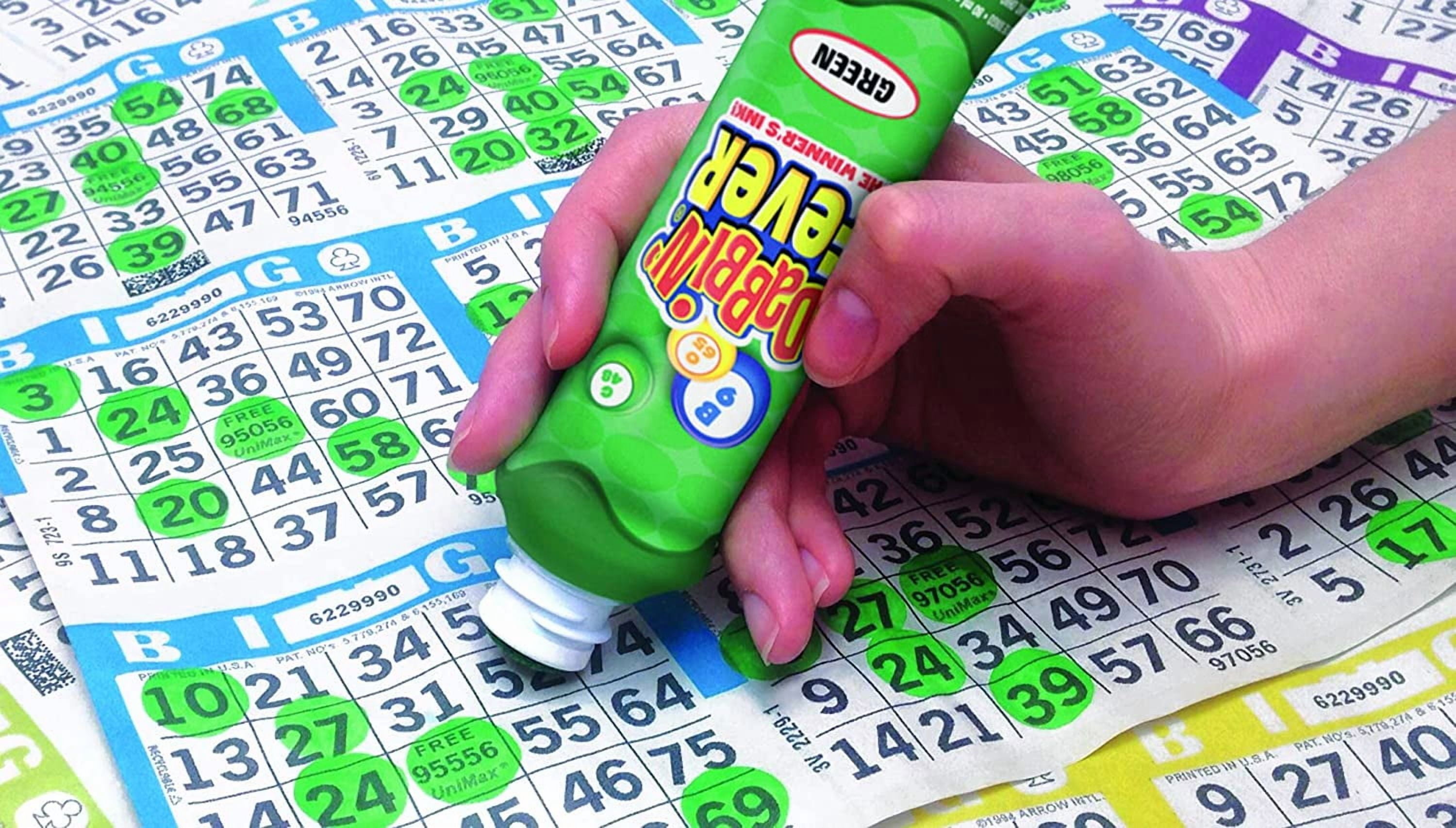 Lancaster Bingo Company Dabbin' Fever Ink Marker Value Pack Assorted Colors, 144 Count, 12 Pack