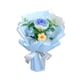 thumbnail image 4 of Ramo de flores de punto para tejer, decoración del hogar, regalo decorativo completo para el Día de la Madre Azul, 4 of 9