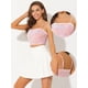 thumbnail image 2 of Camisola de terciopelo Allegra K con tirantes finos y lentejuelas brillantes para mujer Rosa claro M, 2 of 5