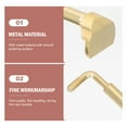 thumbnail image 3 of Shisuyan 2Pcs Useful Chin Rest Screws Smooth Surface Metal Violin Parts for Instrument Repair, 3 of 8