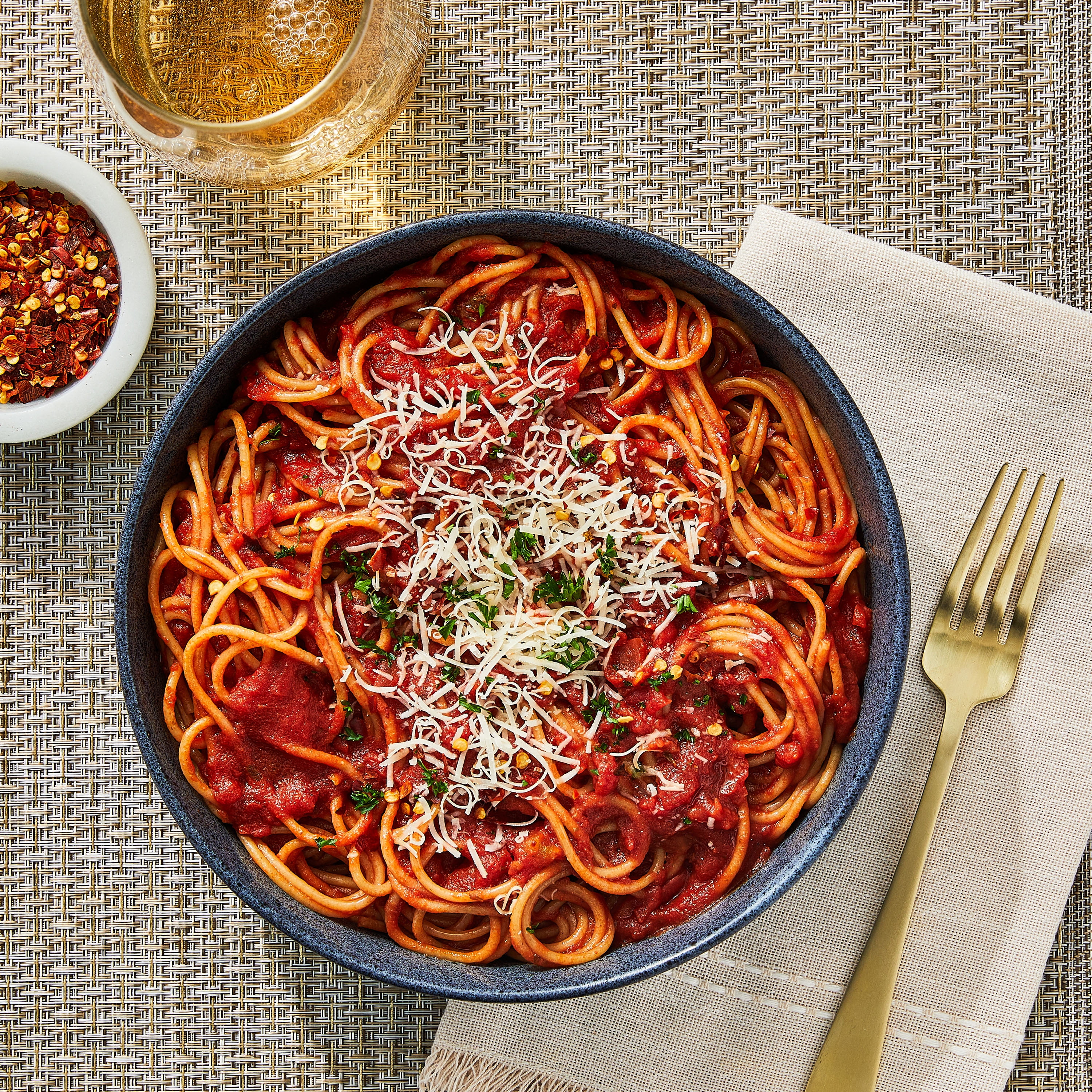Great Value Whole Wheat Spaghetti, 16 oz (Shelf Stable)
