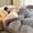 Gray, variant on 1PC Taffeta Fleece Comforter, Reversible Warm Bed Blanket, Ultra Soft Winter Bedding,King Size Gray