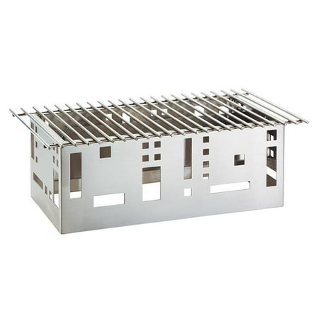 

Cal Mil 1612-22-55 Squared Stainless Steel Chafer Griddle - 22 x 12 x 7.5 in.