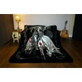 thumbnail image 5 of Plush Throw Blanket - End of Trails - QUEEN BED 79"x 95" - Special Edition Faux Fur Blanket For Beds, Sofa, Couch, Picnic, Camping, 5 of 5
