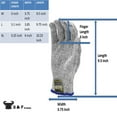 thumbnail image 6 of G & F Products CUTShield Slash-Resistant Gloves, Reusable Fabric Cleaning Gloves, Extra Large (XL), 1 Pair, 6 of 9