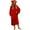 A01-Red, variant on QATAINLAV Blanket Oversized Hoodie Pajamas for Women Cute Ear Hooded Sweatshirt Dress Long Sleeve Pullover Pajamas, Red, XXL