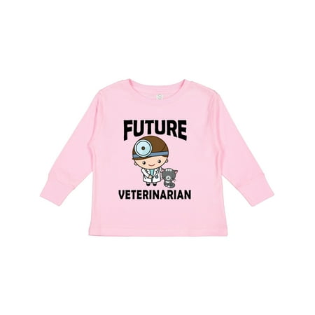 

Inktastic Vet Future Veterinarian Gift Toddler Boy Girl Long Sleeve T-Shirt
