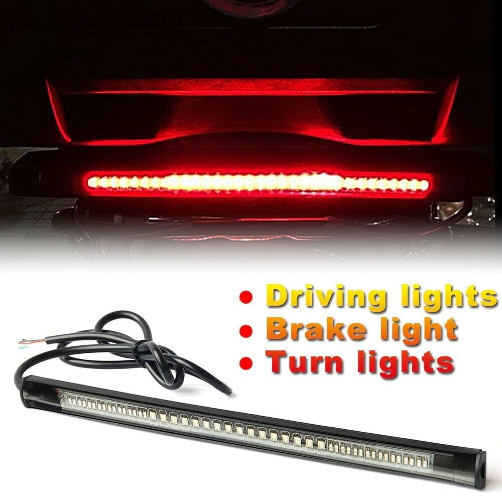 ??Motorcycle LED License Brake Tail Light Turn Signals for Bobber Cafe Racer ATV