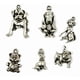thumbnail image 2 of 15pcs Aleación de Moda Antigua de Plata Colgantes Del Del Perro Fabricación de Joyas, 2 of 6