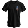thumbnail image 2 of American Flag Usa Pineapple Grenade Men's T-Shirt 2Xl / Black, 2 of 4