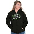 thumbnail image 4 of Insane in Spokane Washington Funny Zip Up Hoodie Men's Women's Brisco Brands M, 4 of 6